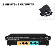 FBX 2.0 / FBX 4.0 Auto feedback ป้องกันการหอนของไมค์ได้ เครื่องขยายเสียงคาราโอเกะระดับมืออาชีพ KTV อ