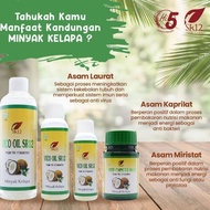 VCO SR12 VIRGIN COCONUT OIL MINYAK KELAPA MURNI CAIR VICO OIL