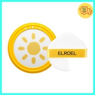 [elroel] Pang Pang Yellow Big Sun Cushion Plus Refill, 25g, 2pcs / Korean Sunscreen Refill / UV Prot