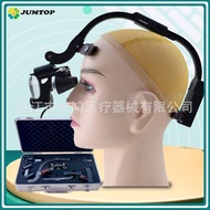 Dental Binocular Magnifier Head-Mounted Dental Magnifier Lens 2.5Times3.5Times Magnifying Glass Cros