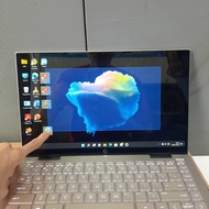 Laptop HP Pavilion X360 14-dy0064TU 2 In 1 Convertible(Touchscreen) Core i5-1135G7 Gen 11Th Ram 8Gb SSD 512Gb Bisa dilipad jadi Tab IPS Super Slim Gaming Editing Ngebut Slim Lengkap Super Mulus Like New