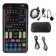 Sound Changer I9 Voice Changer Set Multifunction Portable Recording Mini Sound Card For Game Anchor 