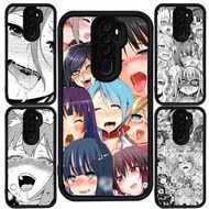Case for OPPO Reno 2F F11 Pro 2Z A37 A83 A9 A5 2020 A39 Black Silicone M-91 Ahegao Anime