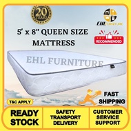 EHL FURNITURE - 5'X8" Queen Size Mattress / Queen Size Mattress / Mattress / Home Furniture
