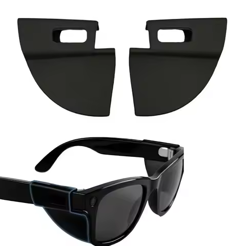 Silicone Glasses Side Shields Anti-Slip Anti-glare Shield for Ray-Ban Meta Wayfarer/Headliner/Skyler