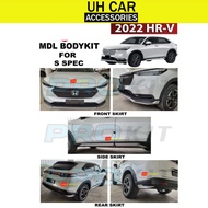 HONDA HRV 2022 2023 S SPEC MDL BODYKIT FRONT SIDE REAR DIFFUSER LIP WITH PAINT