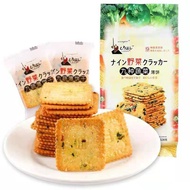 Wingoo Vegetable Crackers in Many Flavors Pack 328G