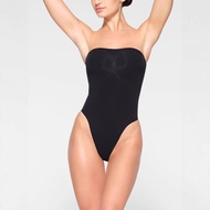 Skims Kardisan Sling - Seamless Breathable Bodysuit with Detachable Straps for Belly Support