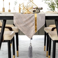 Long Satin Tablecloth 210 cm Silk Style Table Runner