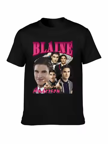 Limited Blaine Anderson Shirt Darren Criss Tshirt Oversize Tee Unisex Shirt GEE103