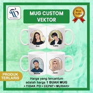 Vector/custom VECTOR/CUSTOM MUG DESIGN MUG/CUSTOM VECTOR/VEXEL