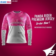 Panda Rider Premium T Shirt Baju Food Panda Rider Long Sleeves