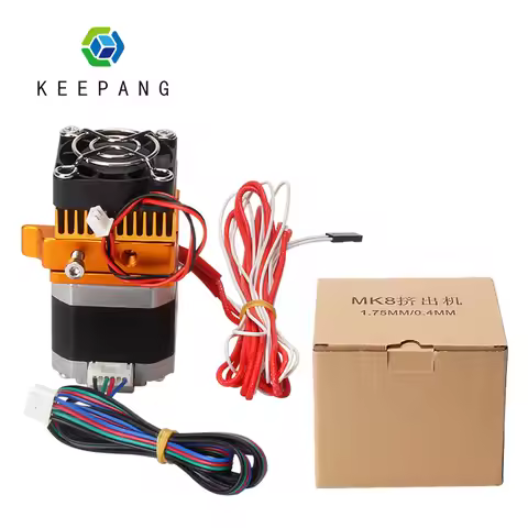 MK8 J-head Hotend 3d Printer extruder Kit Nozzle 1.75mm Filament Extrusion with Motor 12V 24V 40W fo