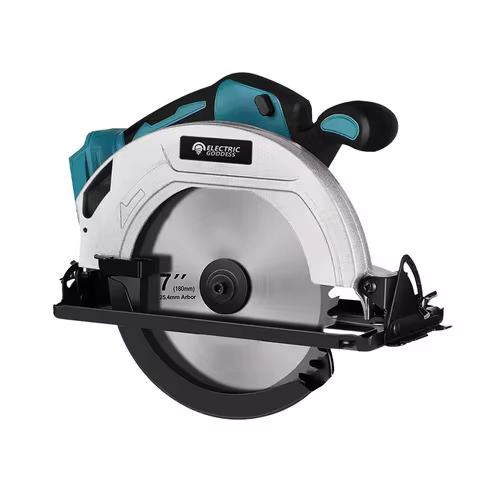 5/7-inch Cordless Circular Saw 5000rpm Brushless Woodworking Saw 45degree Cut Adjustment Circular Sa
