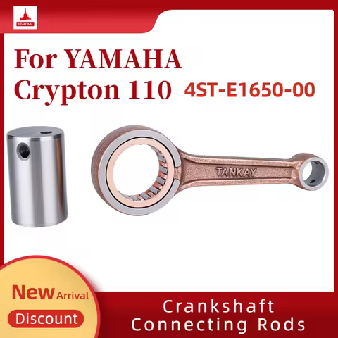 Motorcycle Crankshaft Connecting Rods Crank Kit for Yamaha Crypton 110 105 115 Vega R Lama R/Z JY110