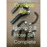 READY STOCK HICOM 2.8cc RADIATOR HOSE  SET COMPLETE   .Suitable : HICOM 2.8only