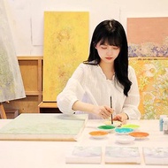 體驗 雲母與花-日本顏料膠彩繪畫