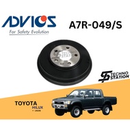 AISIN ADVICS Heavy Duty A7R-049/S Brake Disc Drum SET Toyota Hilux LN106 (Rear) 6H 342MM