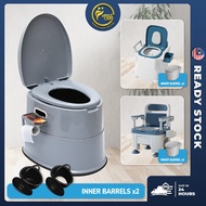 High Quality Bowl Elderly Toilet Portable Toilet Chair Movable Adult Household Plastic Toilet Tandas