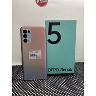 Oppo Reno 5 8/128 GB Second Garansi Resmi