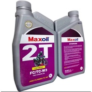 2T MAXOIL 2T OIL MANUFACTURED IN USA FC/TC-W3 TWO STROKE OIL MAXOIL 2T READY STOCK .
