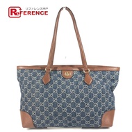 GUCCI Denim Overture Ophidia GG 中型單肩包