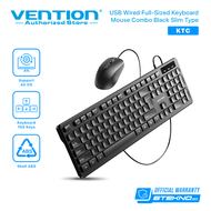 Vention Keyboard Wireless Bluetooth Optical Wired Cable USB A Slim Type With Mouse