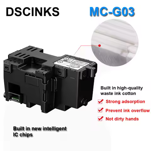 For Canon MC-G03 Maintenance Tank For Canon GX3010 GX4010 GX3020 GX4070 GX3080 GX4080 GX3090 GX4030 