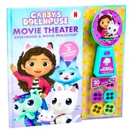 GABBY’S DOLLHOUSE Movie Theater : Storybook + Projector