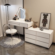 Retractable Bedside Table Net Dressing Table Integrated Wooden Comb Simple Style 2026 Rock Bedroom D