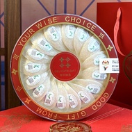 Indonesian Malay Traceability Code Bird's Nest Dry Cavity Gift Box High-Quality Dense Cavity Pregnan