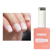 FZANEST Milky White Gel Nail Polish Rubber Base Builder Gel,6 in 1 Builder Gel For Nails In A Bottle
