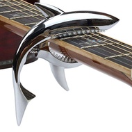 Hot SaLe Shark Capo Guitar Zinc Alloy Capo Wooden Guitar Electric Guitar Ukulele Capo Musical Instrument Accessories O4K