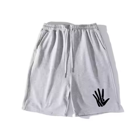 Men's Shorts Moto Kawhi Leonard Style Basketball Big Hands Design Cotton Breathable Summer Training 