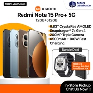 Redmi Note 15 Pro Plus 5G / 15 Pro 5G | 12+512GB / 8+512GB / 8+256GB Smartphone