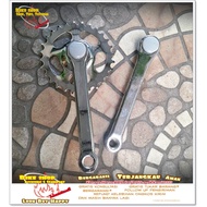 GENIO 28T 152mm IRON CRANK GEAR chrome color MTB BMX Bike