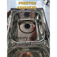 💥💥Kemek 💥Stainless Steel Double Sink Bowl SINKI DAPUR 915MM X 430MM X 160MM++--