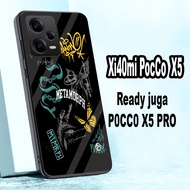 COD48/Softcase glossy shine POCO X5 and ALLL TYPE(graffity motif) X5 PRO/X3/X3 PRO/X3 NFC /m3/m5/c65