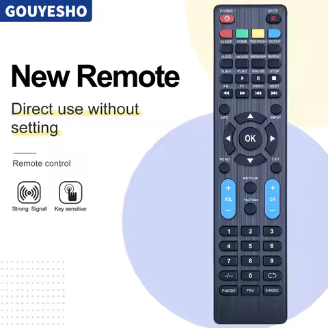 Remote Control For DALTI 32DT5020H 40DT5020F & MANTA 32LHN19S 40LFN19S 50LUA19S 55LUA19S 32LHA19S 40