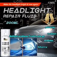 200ML headlight cleaner Car headlight repair liquid headlight coating repair liquid car headlight re