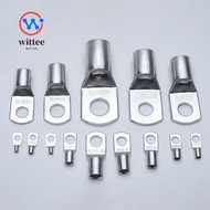 WITTEE 10Pcs Wire Nose Terminal Crimp 16-35mm2 SC16-6 SC25-6 SC35-6 Tinned Copper SC Type