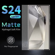 for Samsung Galaxy S24 Ultra S23 S22 S20 S21 Note 20 Ultra S20 FE S10 S8 S9 Plus Note 8 9 10 S21 Plus Lite Full Cover Matte Hydrogel Screen Protector Tempered Glass Soft Film