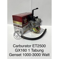 CARBURETOR ET2500 SAICHI GENSET 1000-3000 WATT ET2500 ET2800 ET3000 ET3500 ET4000 ET4500 CARBURETOR