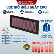 Peugeot 3008,308 CC, 308 SW engine AIR filter with high performance, lifetime ZEN AIR