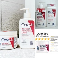 แท้💯 CeraVe Itch Relief Moisturizing Cream/Lotion/Body wash