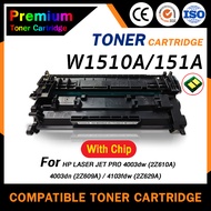 HOME หมึกเทียบเท่า HP 151A W1510A พร้อมชิป ตลับหมึกโทนเนอร์ 4003dw/2Z610A/HP 4003dn /2Z609A/2Z629A /