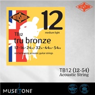 Rotosound TB12 (12-54) 80/20 Acoustic Guitar String