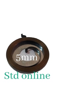 Per engkol chainsaw 5200 tipis 5mm rewind spring 5200