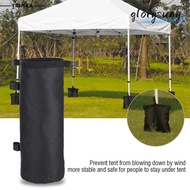 GLORYSUNY 1/4Pcs Garden Gazebo Foot Leg, Black with Handle Tent Sandbag, Portable Canopy Weights Sand Bag Camping
