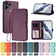 Luxury Flip Leather Case For Nothing CMF Phone 2 Pro Case Nothing CMF Phone 1 Case Magnetic Wrist La